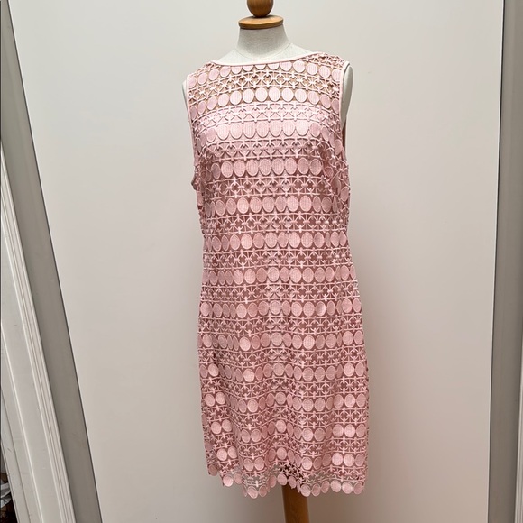 Ralph Lauren Dresses & Skirts - Elegant Pink Lace Dress